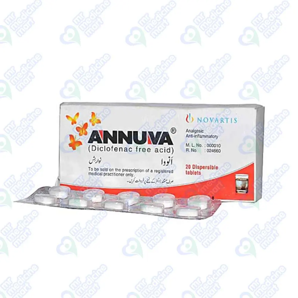 Annuva 50mg Tablet 10 'S