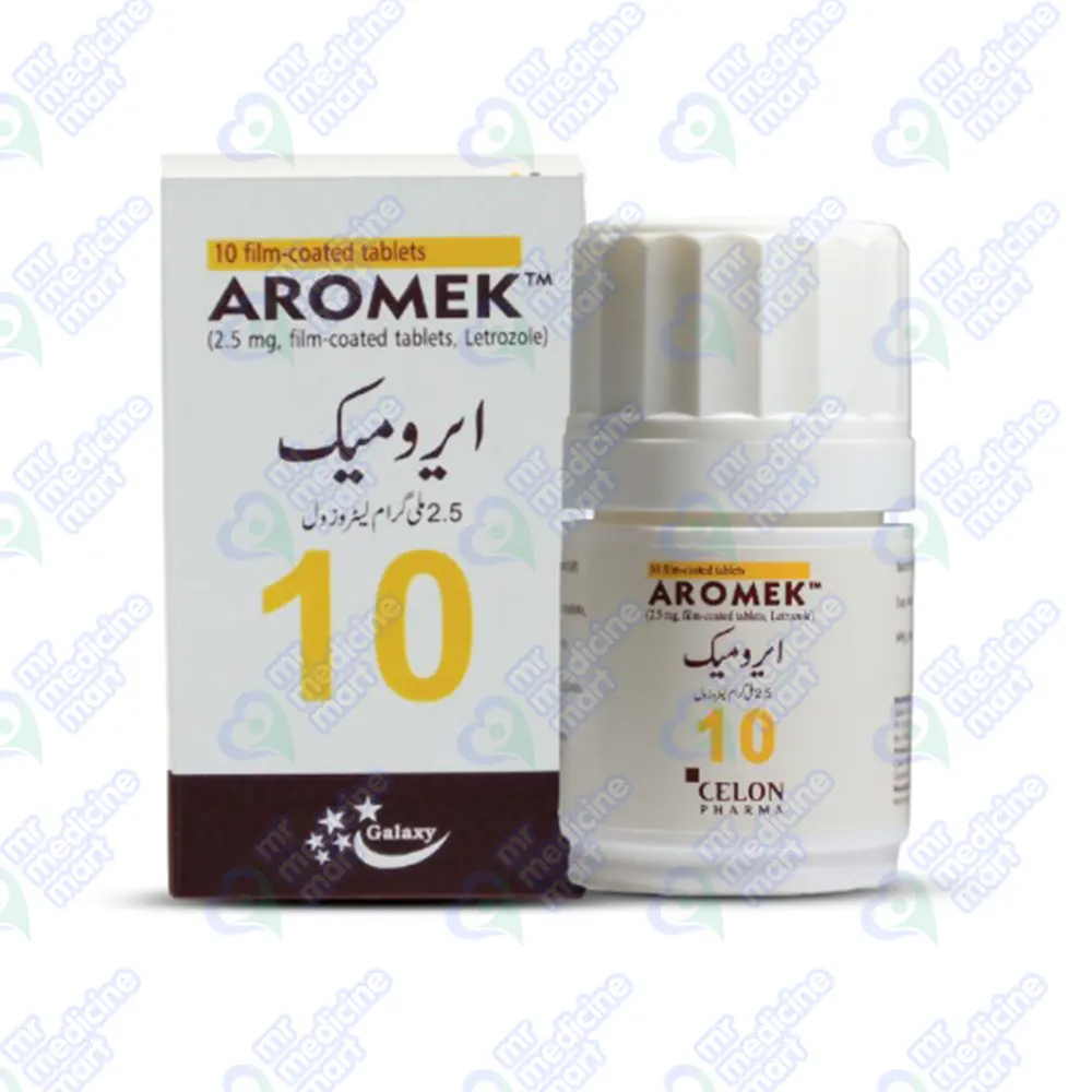 Aromek 2.5Mg Tab 10's