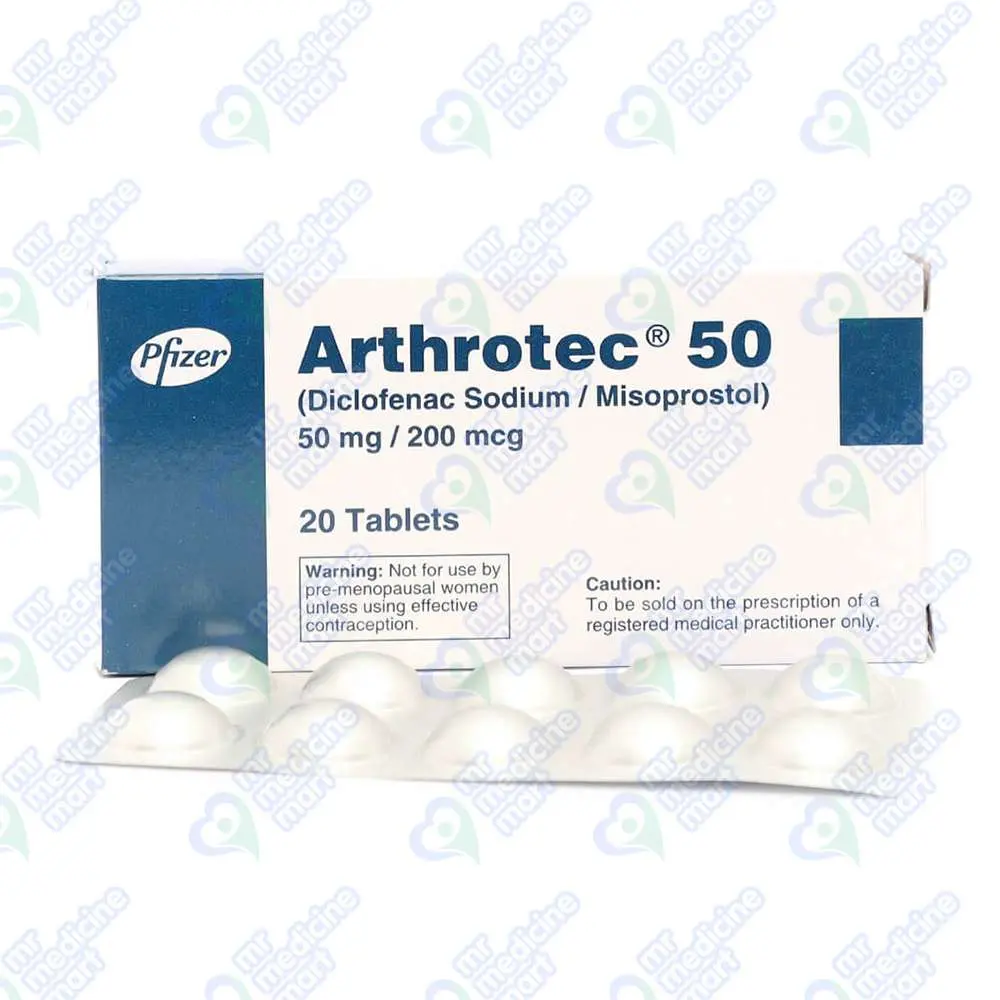 Arthrotec 50+200Mg Tablet