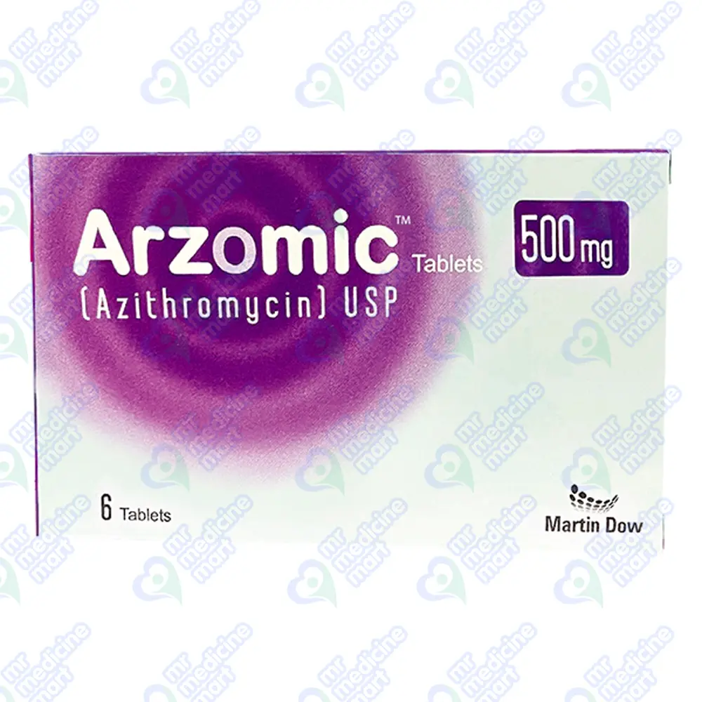 Arzomic 500mg Tablet 6 'S