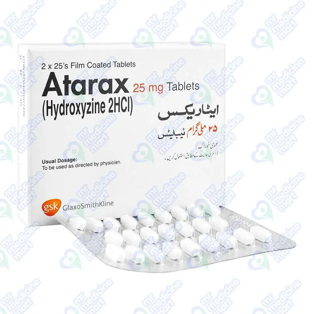 Atarax 25mg Tablets
