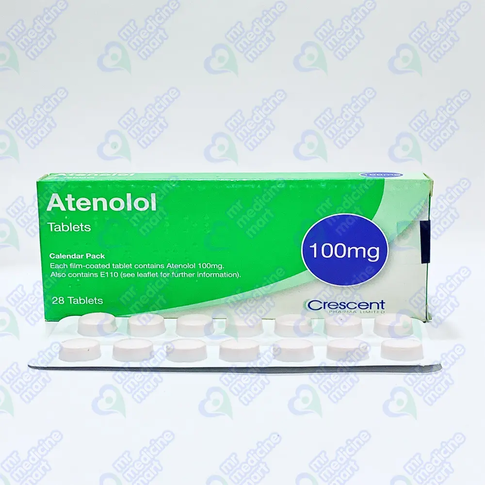 Atenolol 100mg Tablet