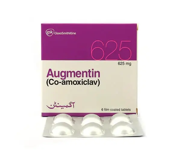 Augmentin 625mg Tablet 6'S