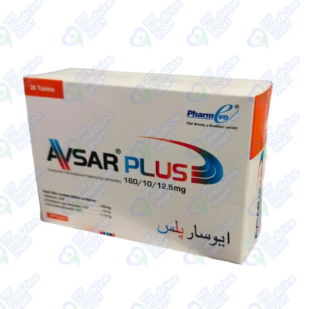 Avsar Plus 10/160/12.5mg