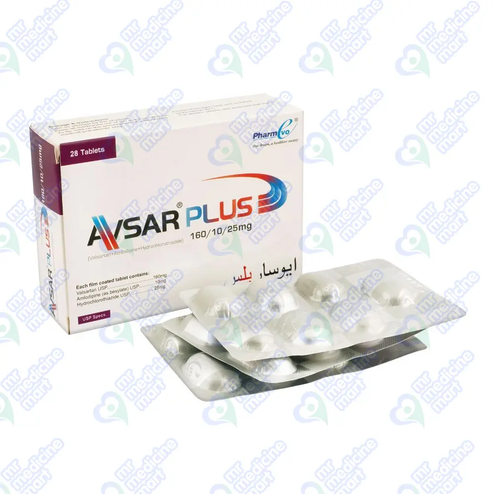 Avsar Plus 10/160/25mg