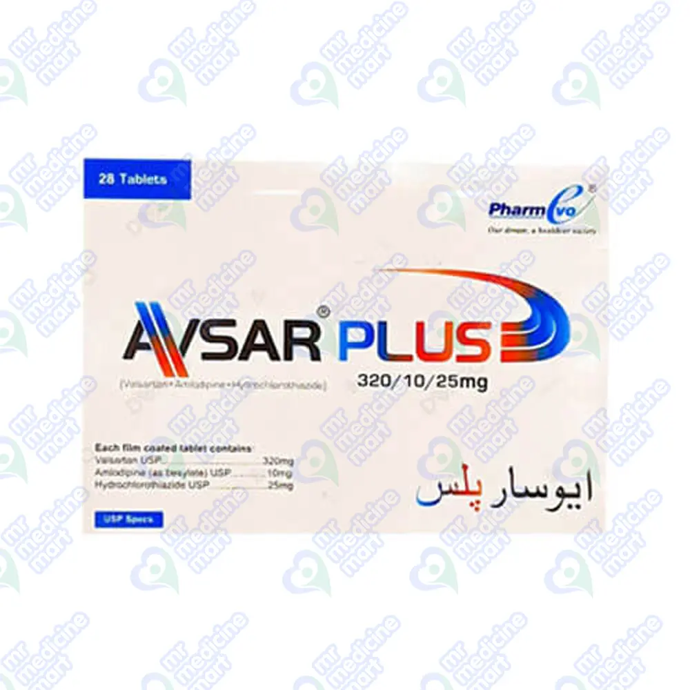 Avsar Plus 320/10/25mg