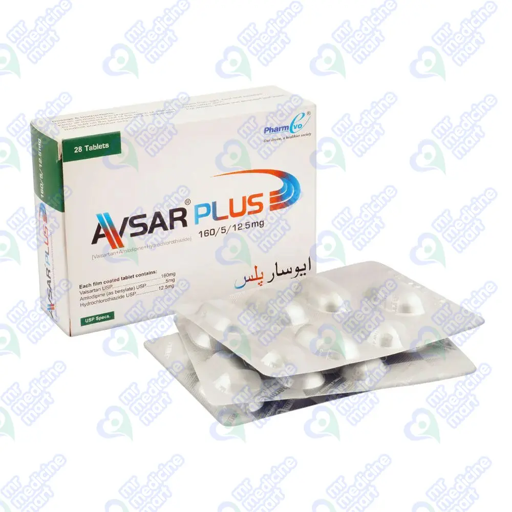 Avsar Plus 160/5/12.5mg