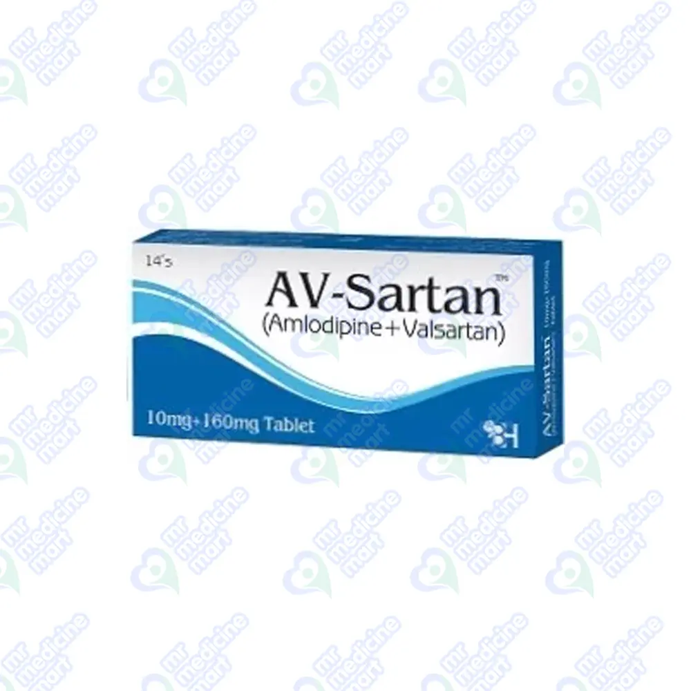 AV Sartan 10mg/160mg Tablet 14 'S