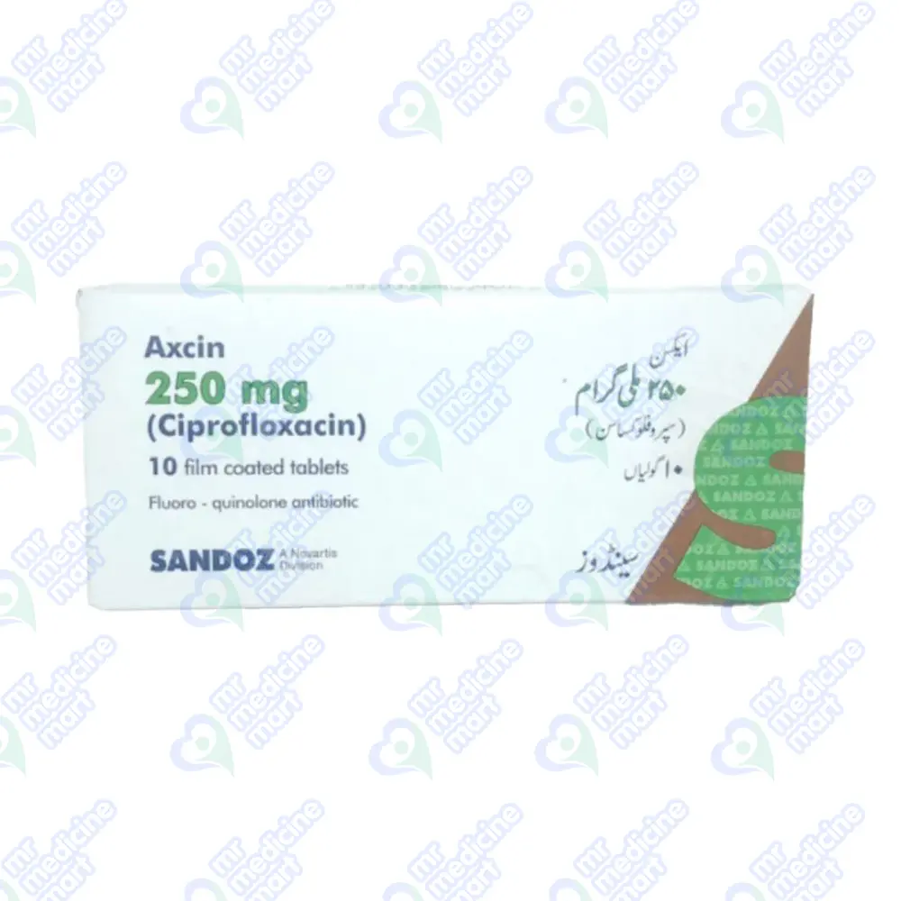 Axcin 250mg Tablet 10's