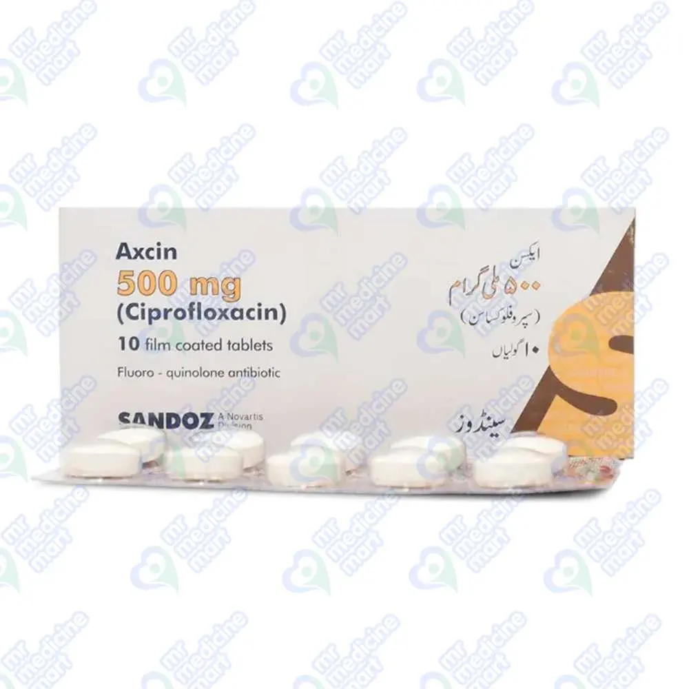Axcin 500mg Tablet 10's