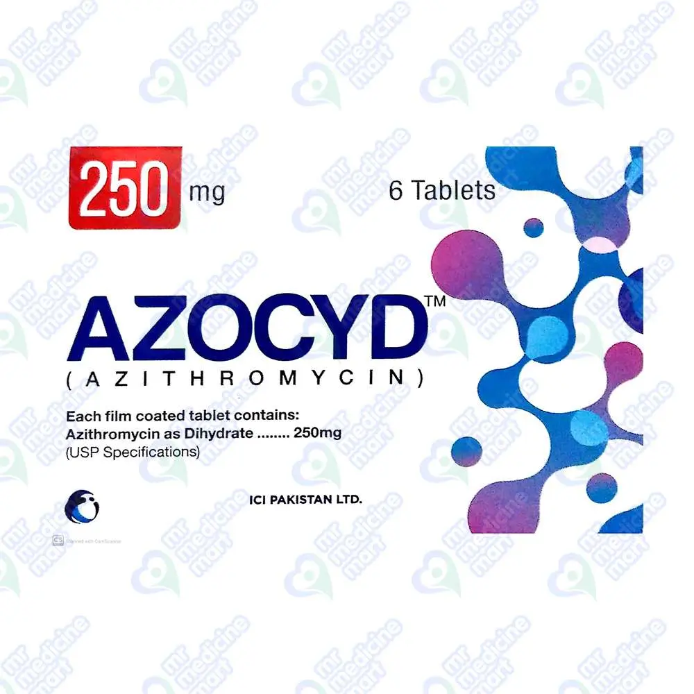 Azocyd Tab 250mg 6's
