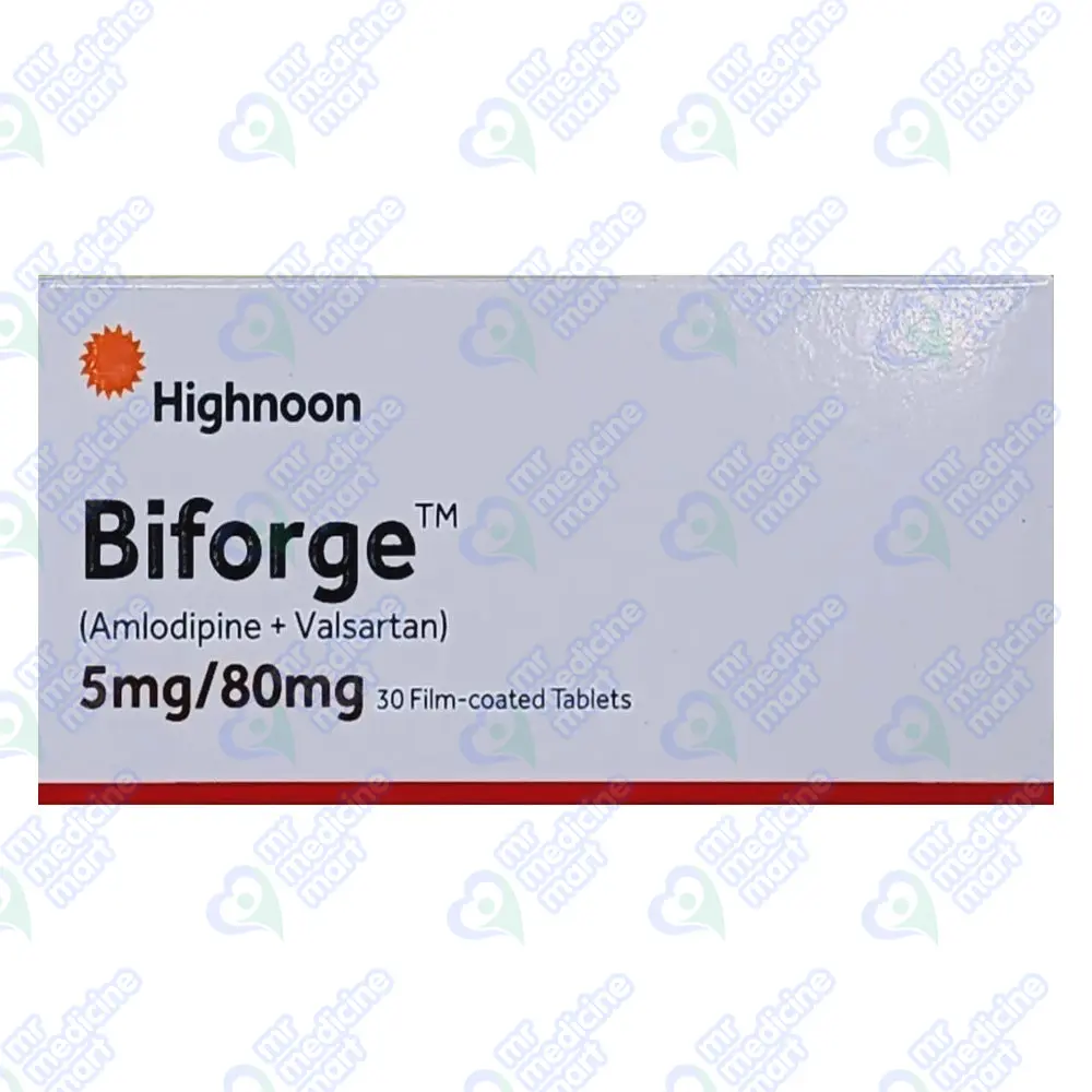 Biforge 5mg/80mg Tablet 30's 