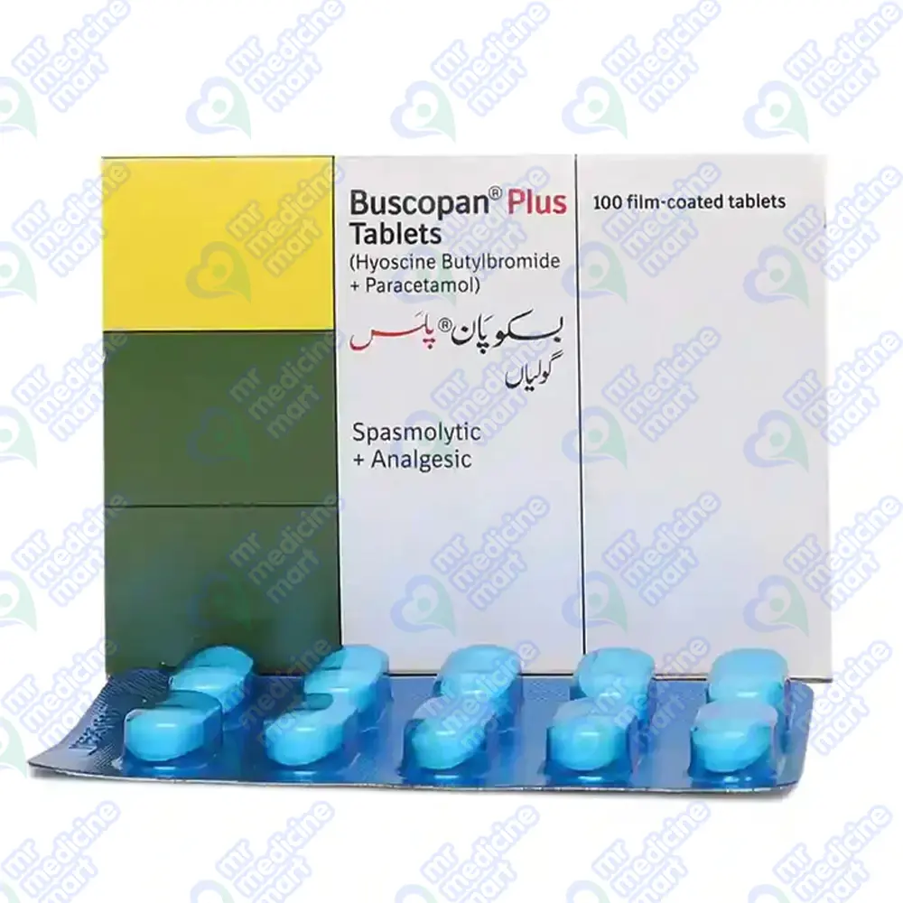 Buscopan Plus 10mg+500mg Tablet 10 'S