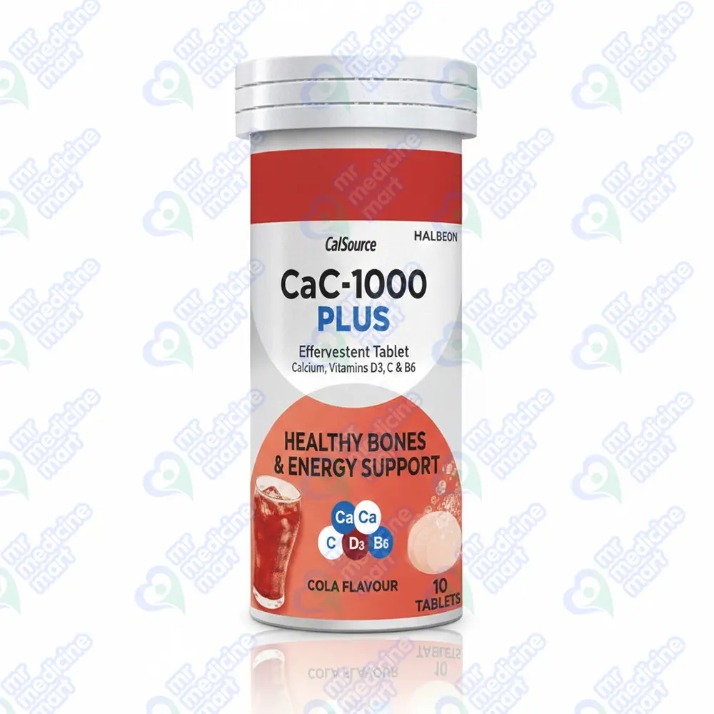 CaC 1000 Plus Cola Tablet 10 'S