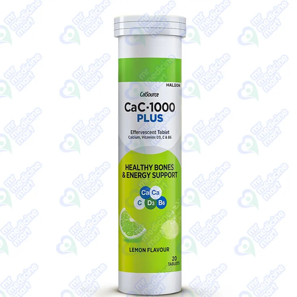 CAC 1000 Plus Lemon Tablet 20 'S