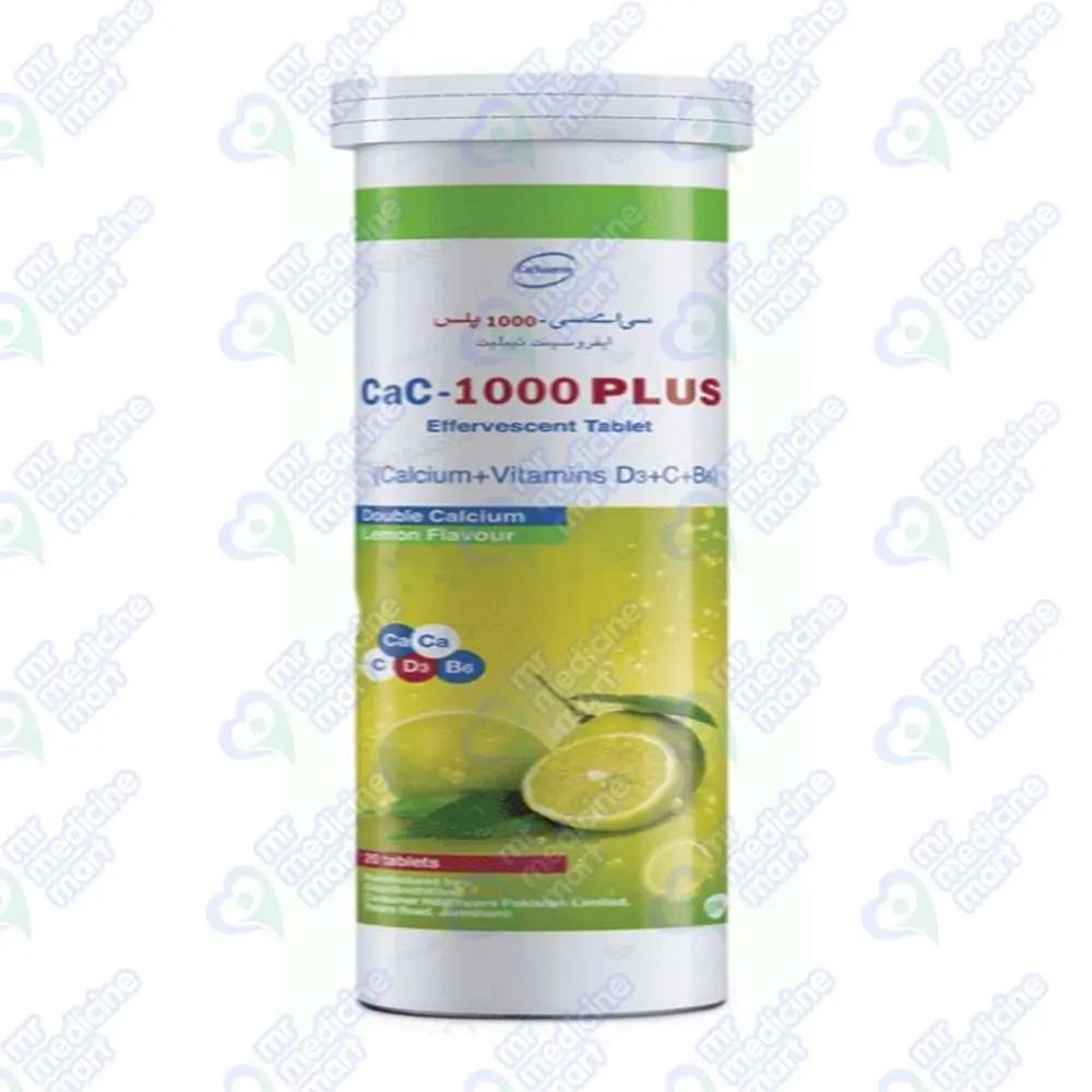 CAC 1000 Plus Lemon Tablet 20 'S