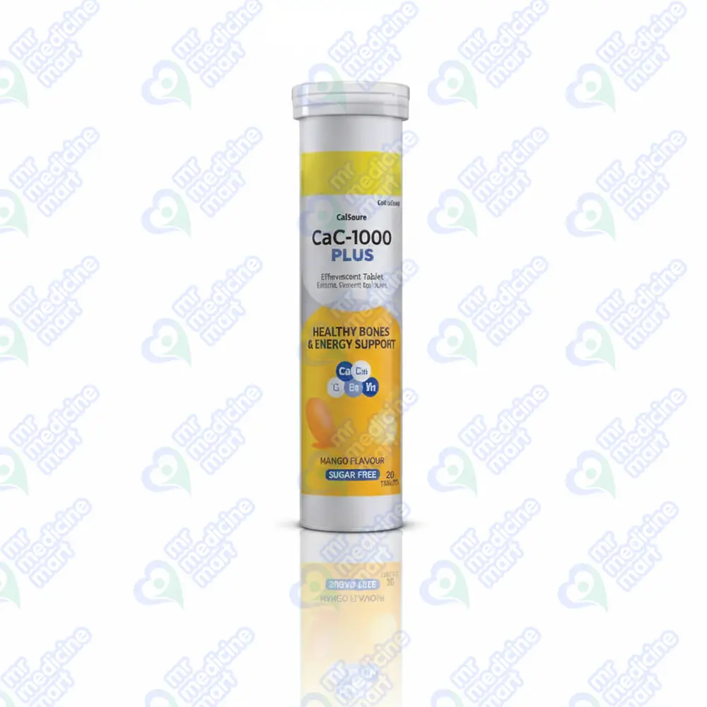CAC 1000 Plus Mango Sugar Free Tablet 20's