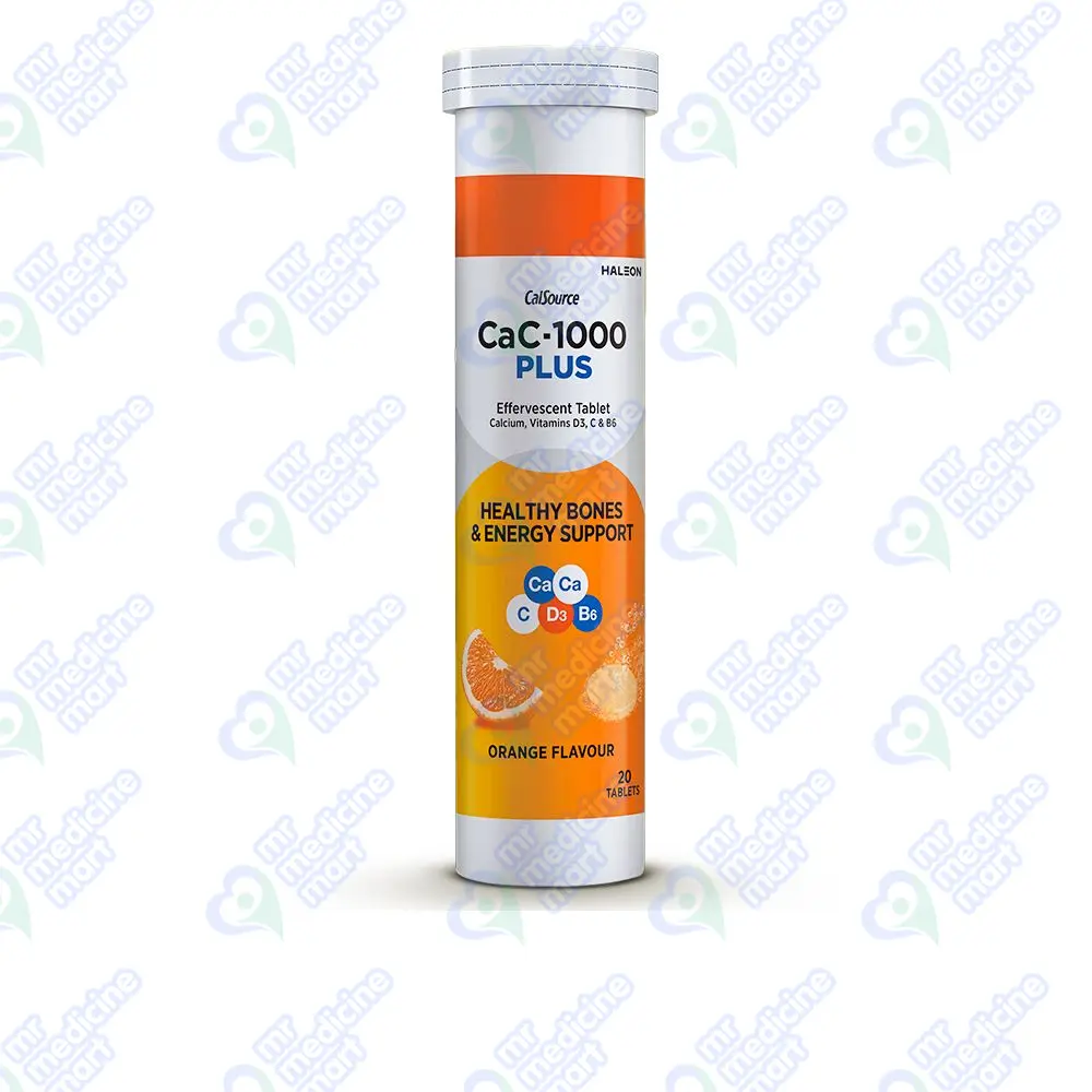 CAC 1000 Plus Orange Tablet 20 'S