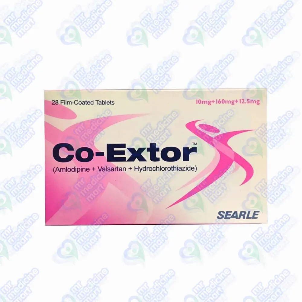 Co Extor 10mg/160mg/12.5mg Tablet