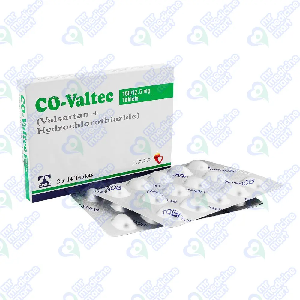 Co valtec 160mg/12.5mg Tablet