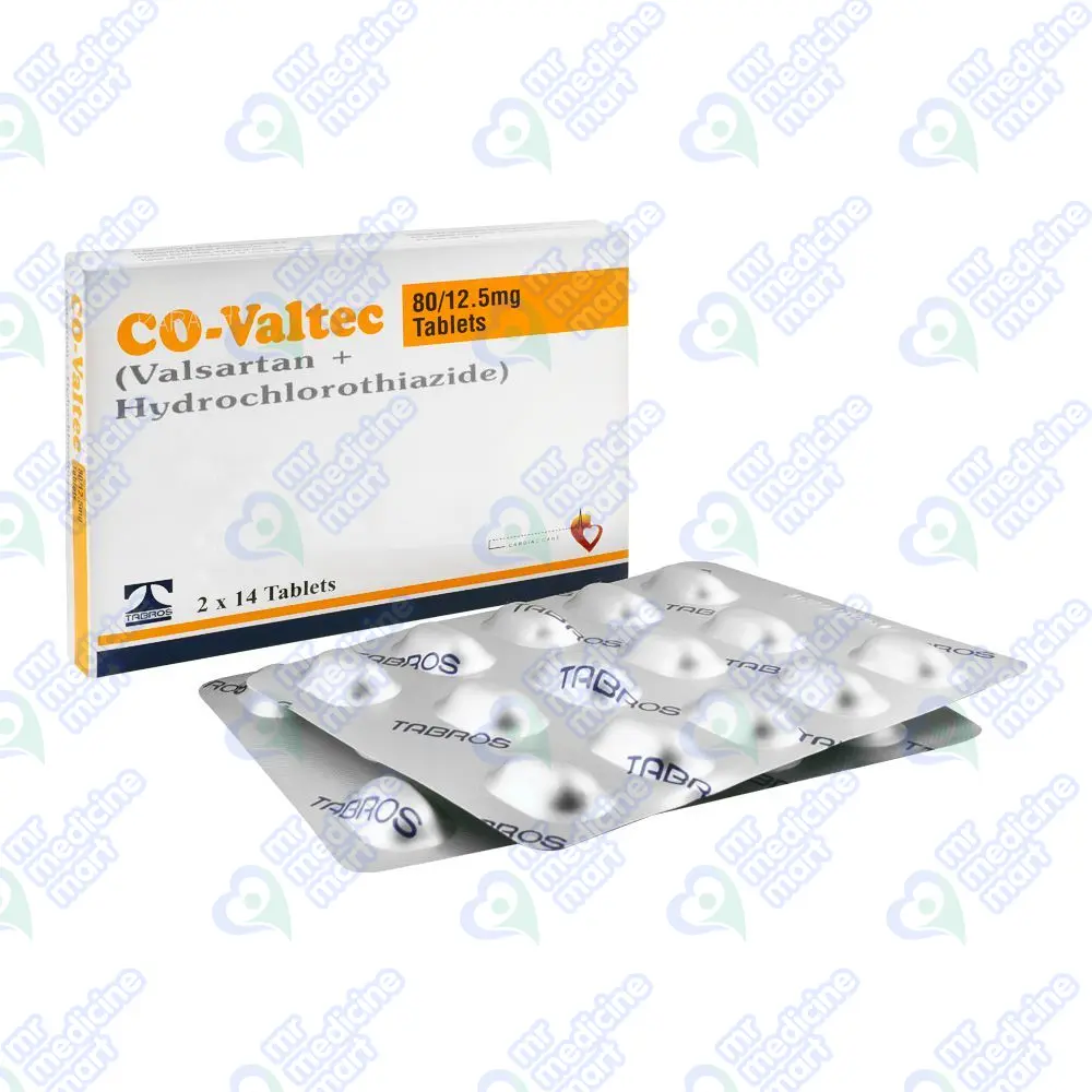 Co valtec 80mg/12.5mg Tablet
