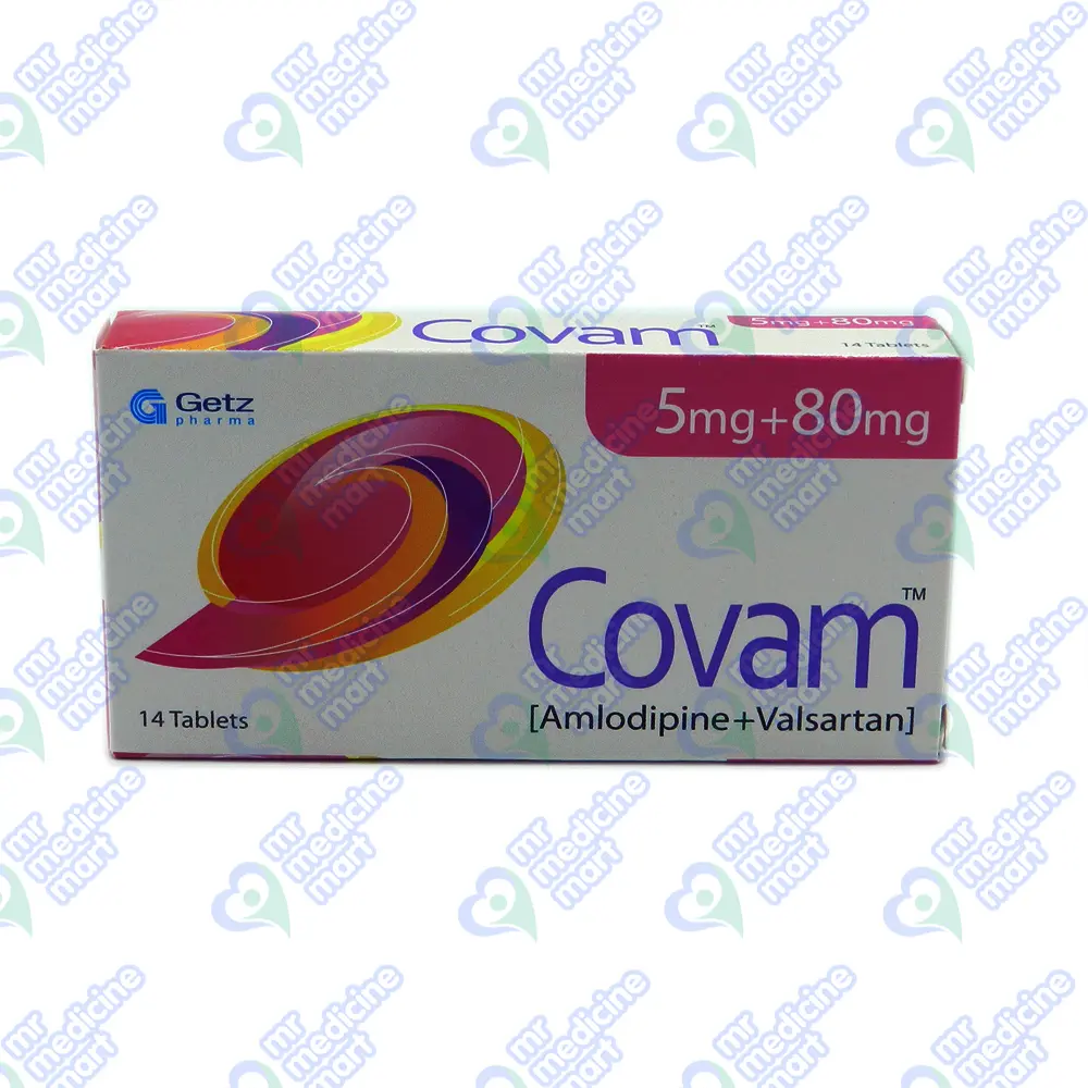 Covam 5mg/80mg Tablet 