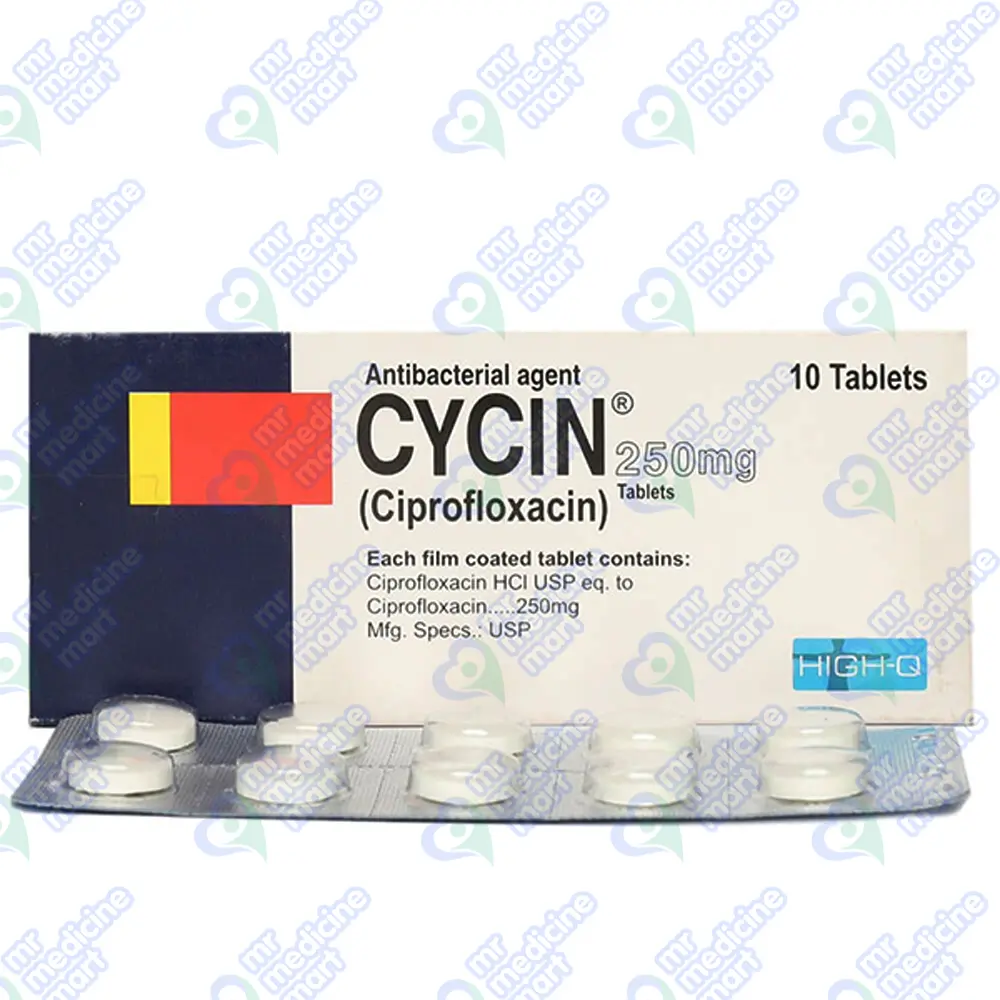 Cycin 250mg Tablet 10 'S