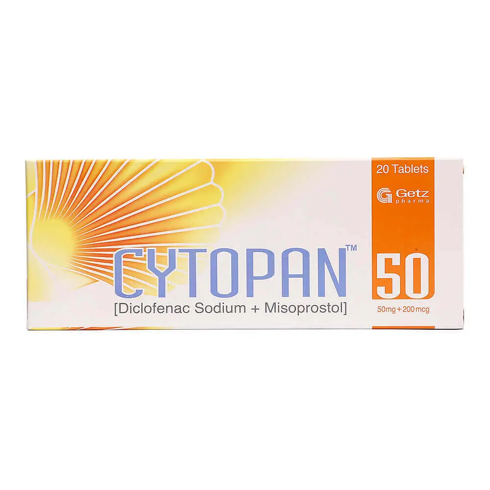Cytopan Tablet 50mg/200mcg