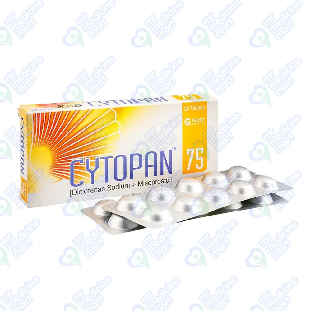 Cytopan Tablet 75mg/200mcg