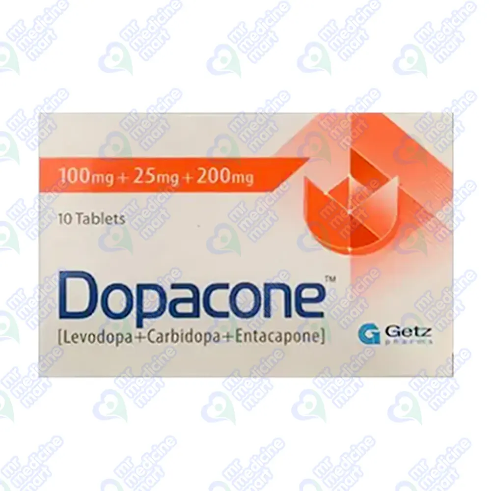 Dopacone Tablet 100mg/25mg/200mg