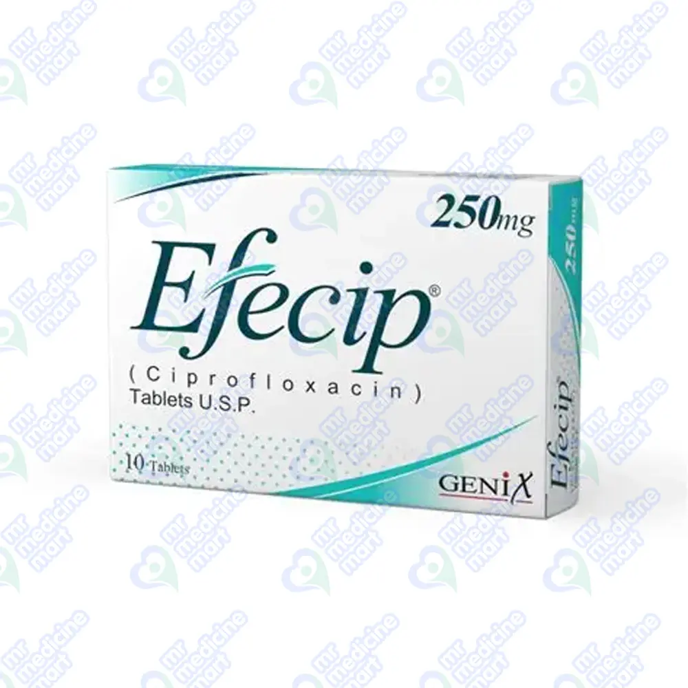 Efecip 250mg Tablet 10 'S
