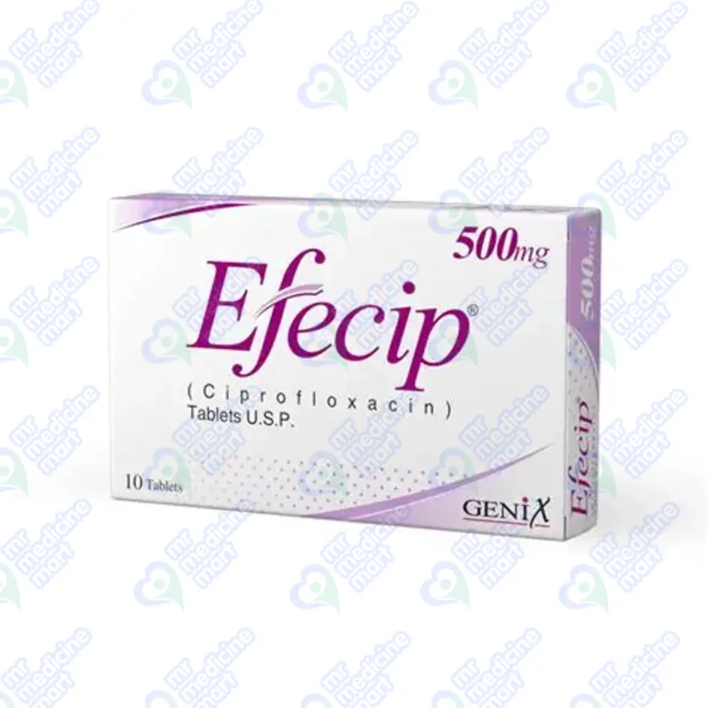 Efecip 500mg Tablet 10 'S