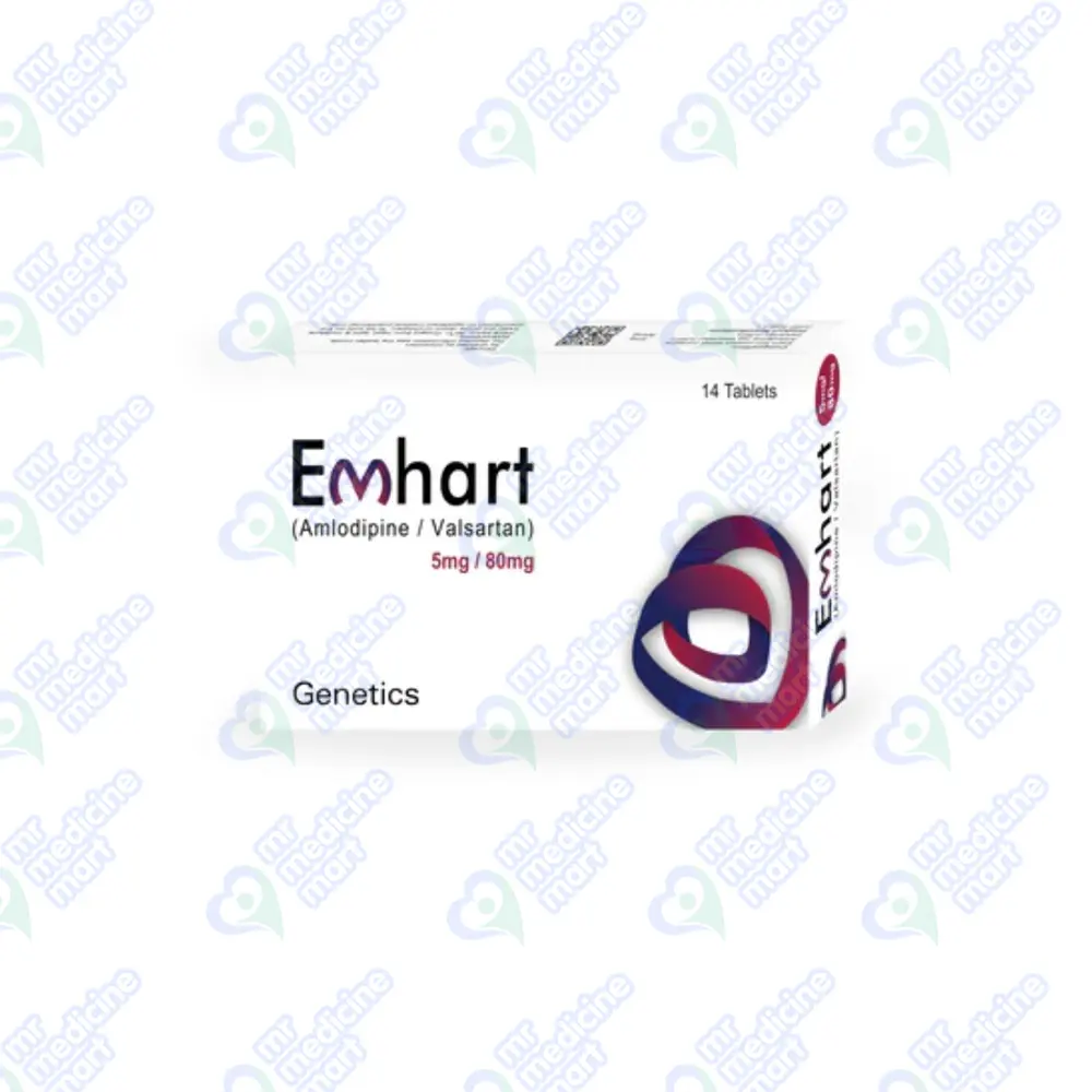 Emhart 5mg/80mg Tablet