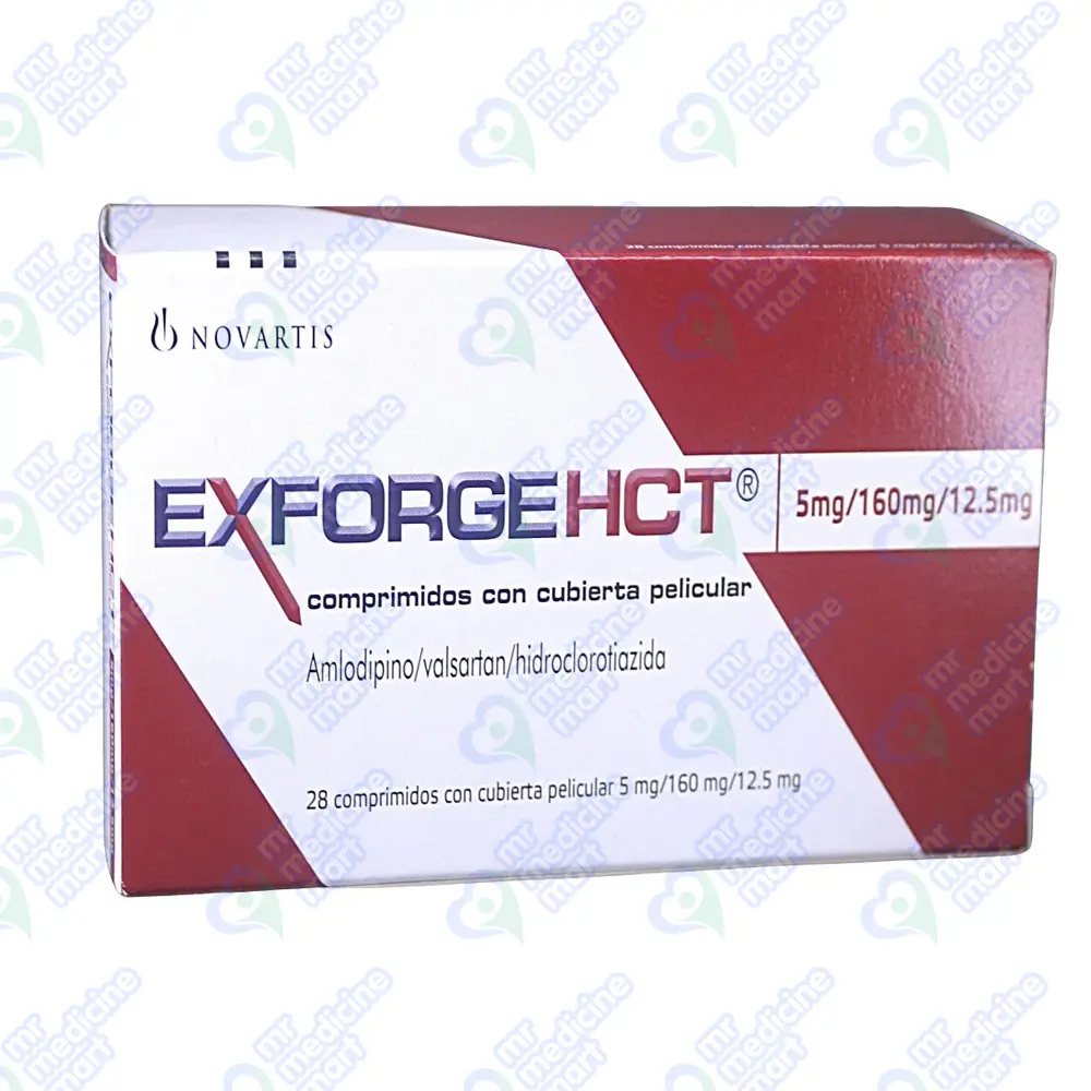 Exforge HCT 5/160/12.5mg Tablet 7 'S