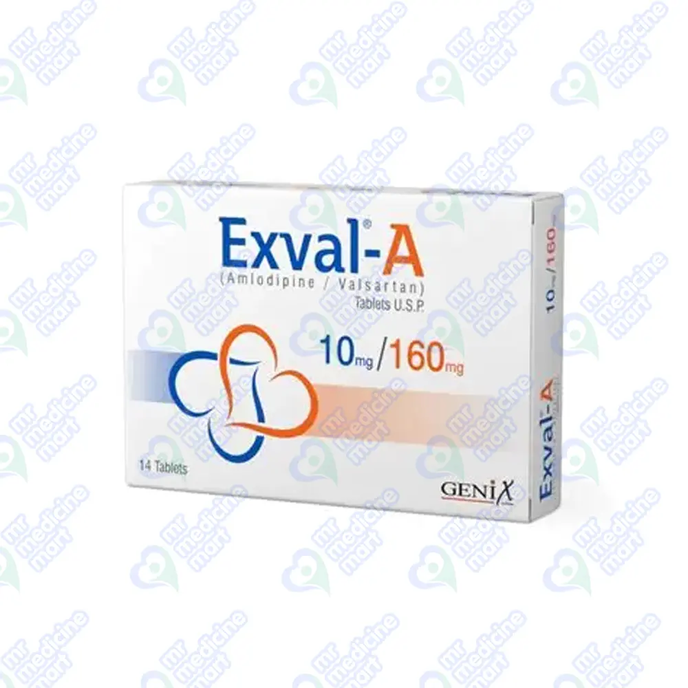 Exval-A 10/160mg Tablet 7 'S