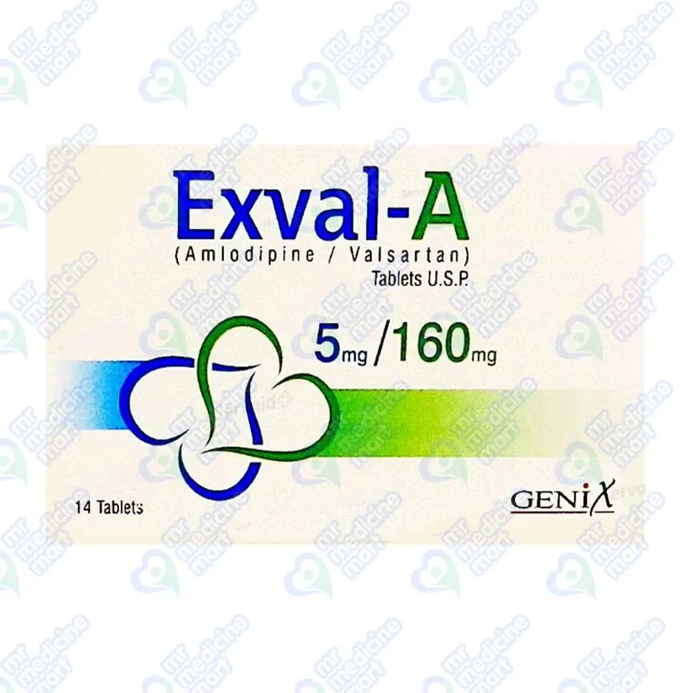 Exval-A 5/160mg Tablet 7 'S