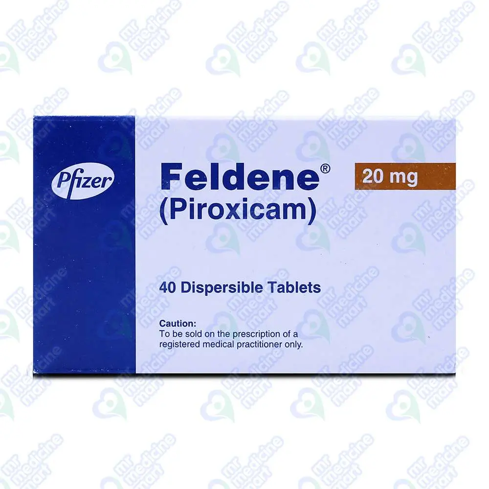 Feldene Dispersible 20mg Tablet 10 'S
