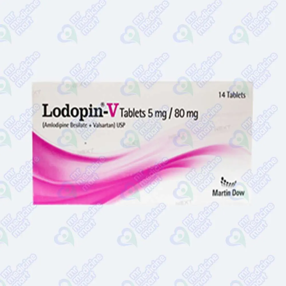 Lodopin-V 5mg/80mg Tablet 14 'S