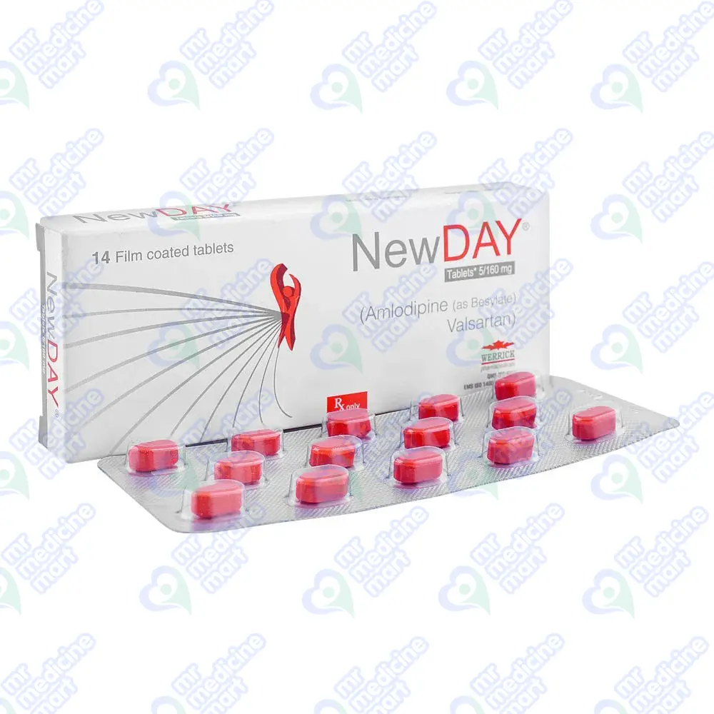 New Day 5/160mg Tablet