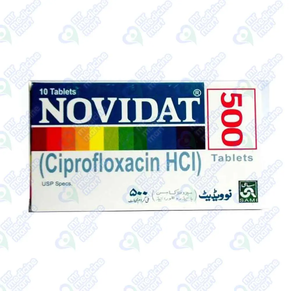 Novidat 500mg Tablet 10 'S