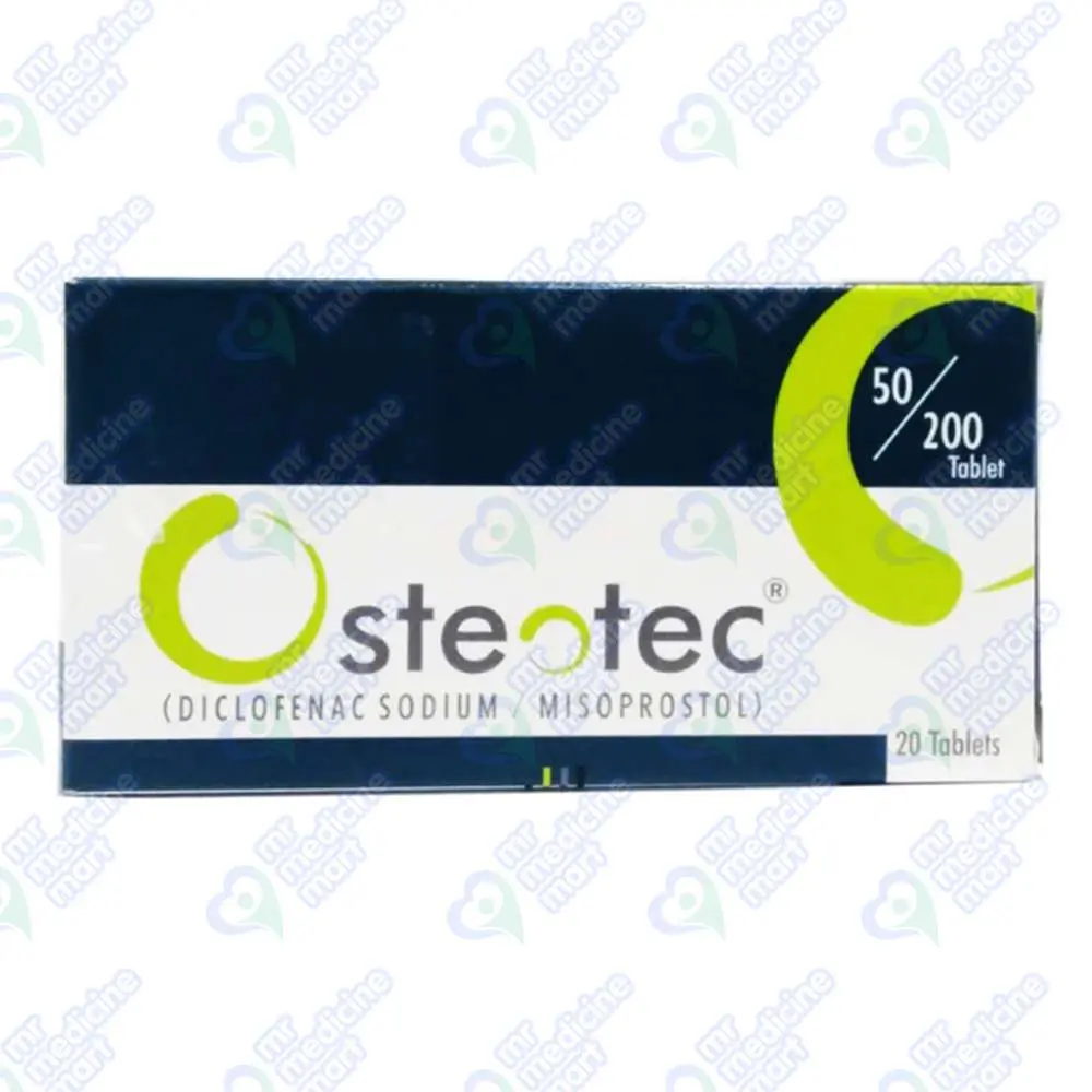 Osteotec 50mg/200mcg Tablet 10 'S