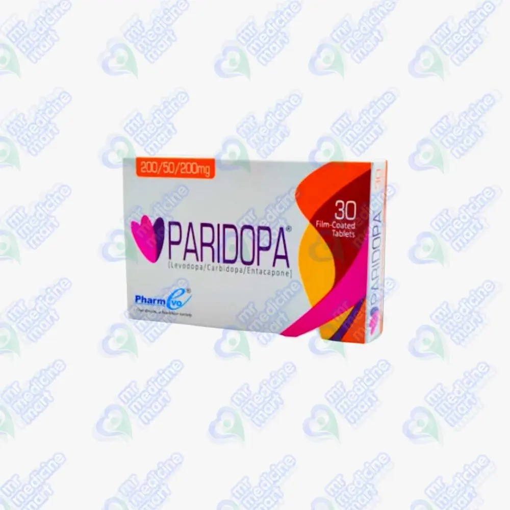 Paridopa 200/50/200mg Tablet