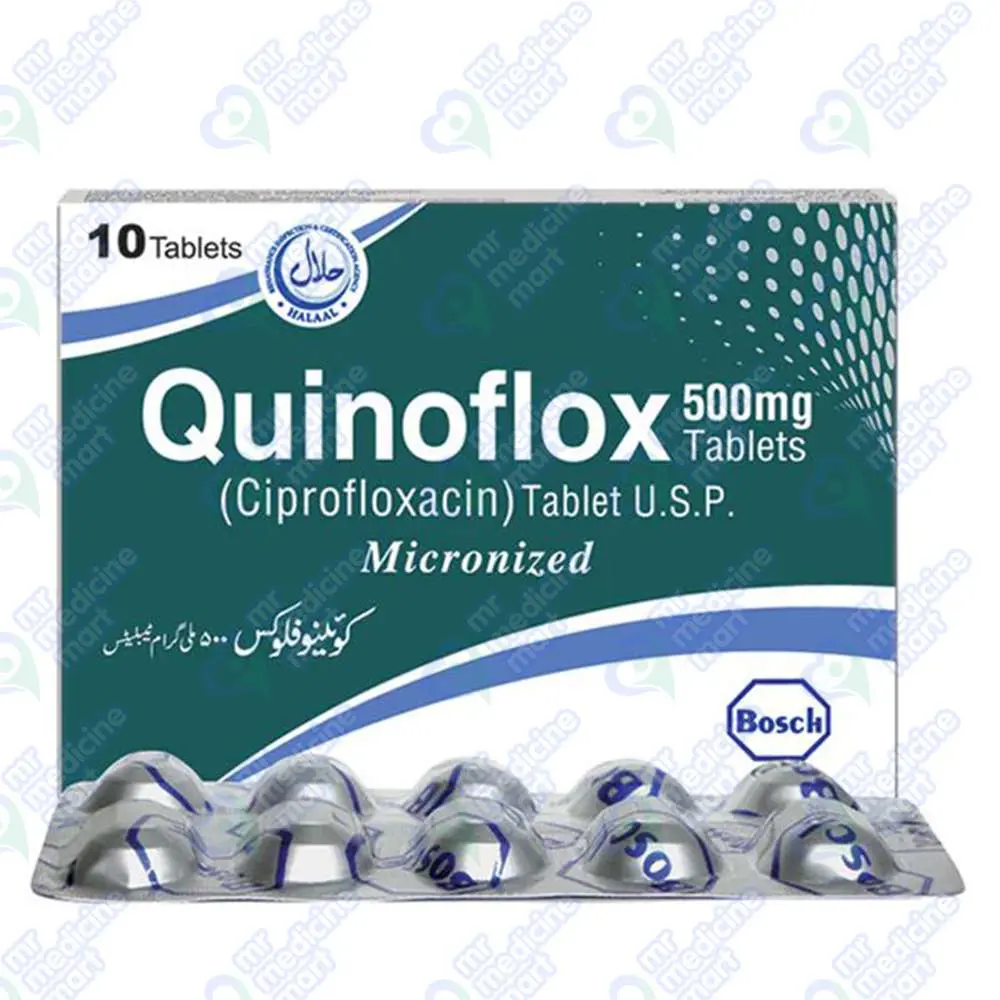 Quinoflox 500mg Tablets