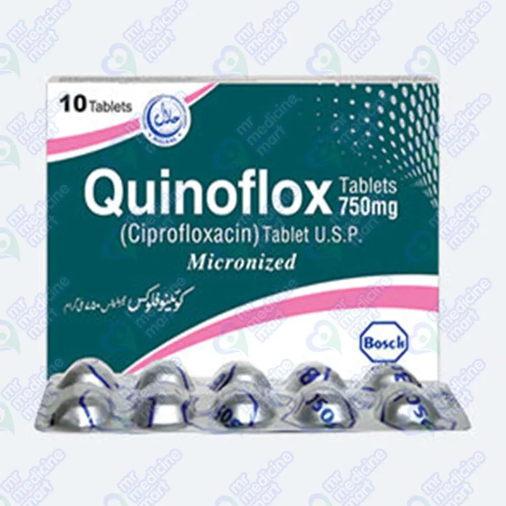 Quinoflox 750mg Tablet 10 'S
