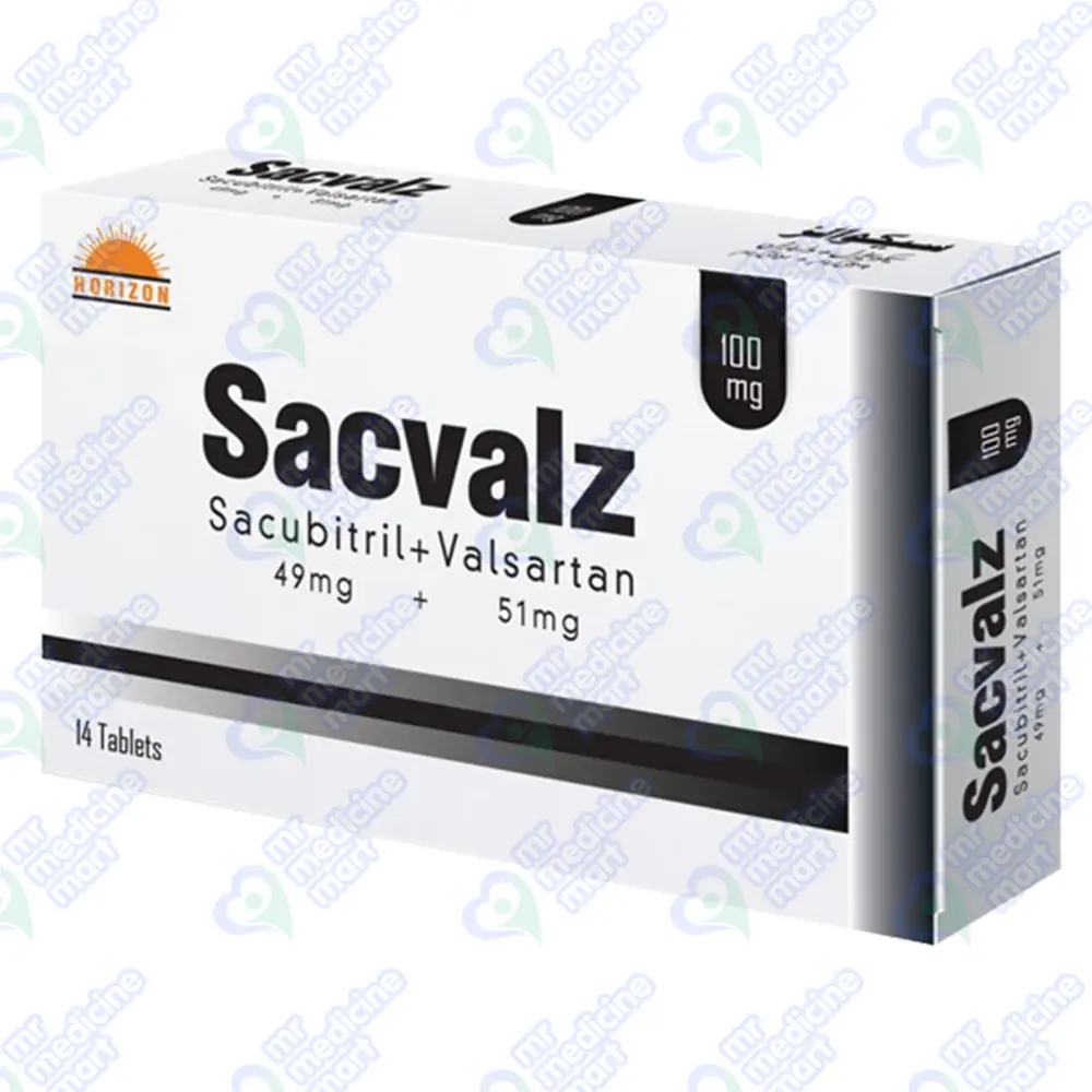 Sacvalz 100mg Tablet