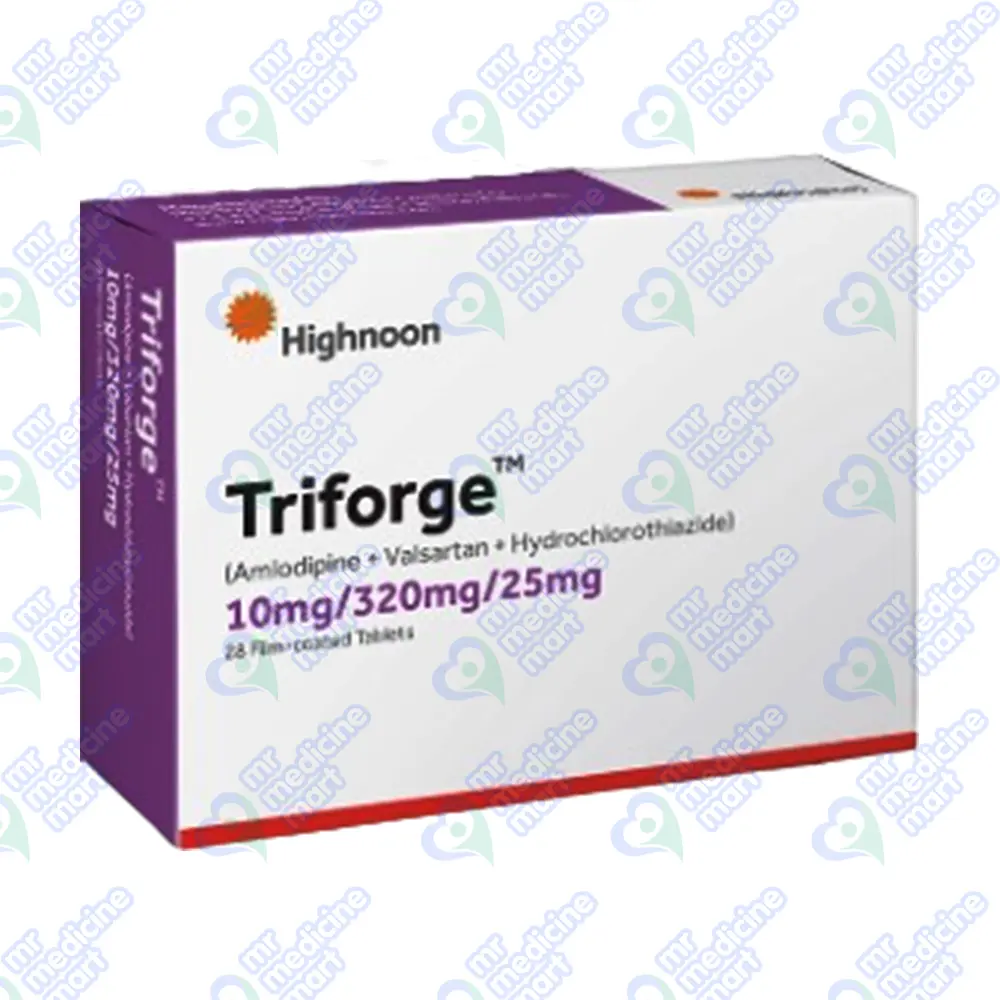 Triforge 10mg/320mg/25mg Tablet 28's