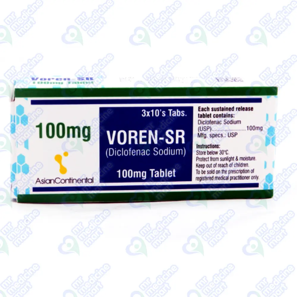 Voren SR 100mg Tablet 10 'S