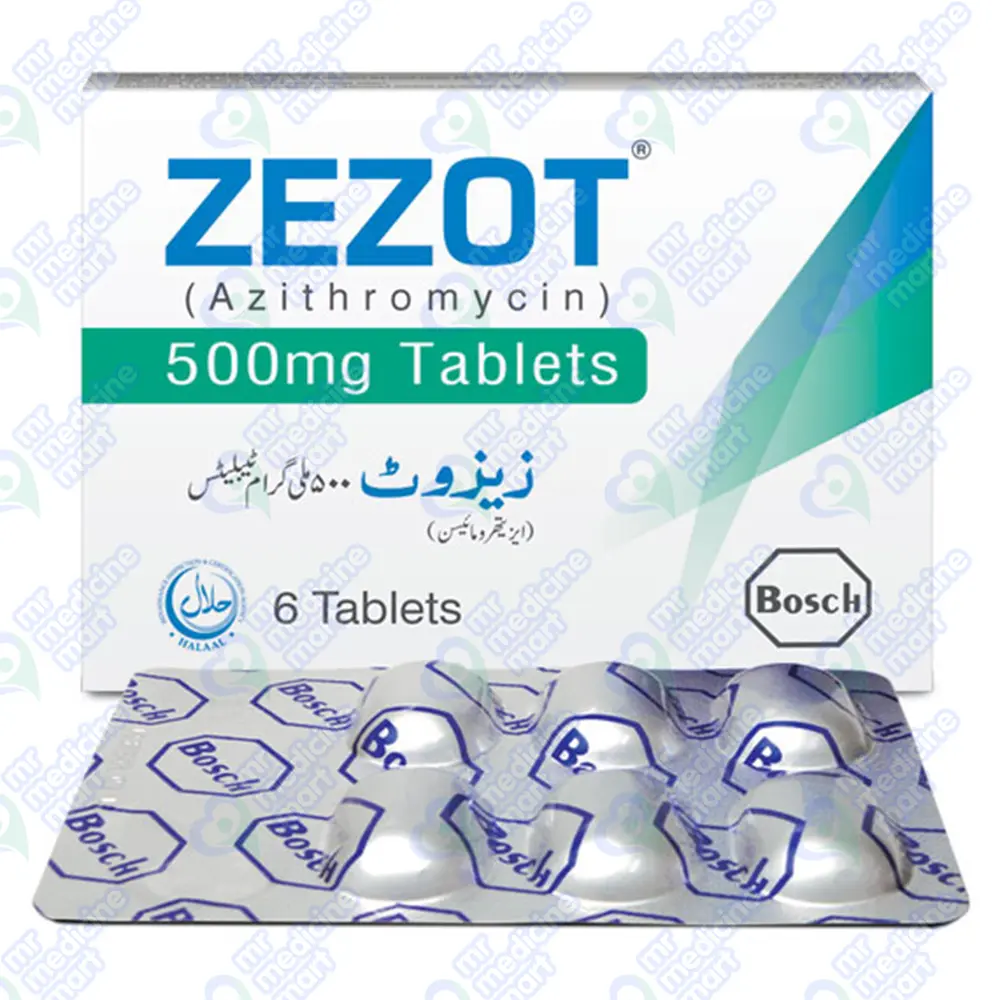 Zezot 500mg Tablets