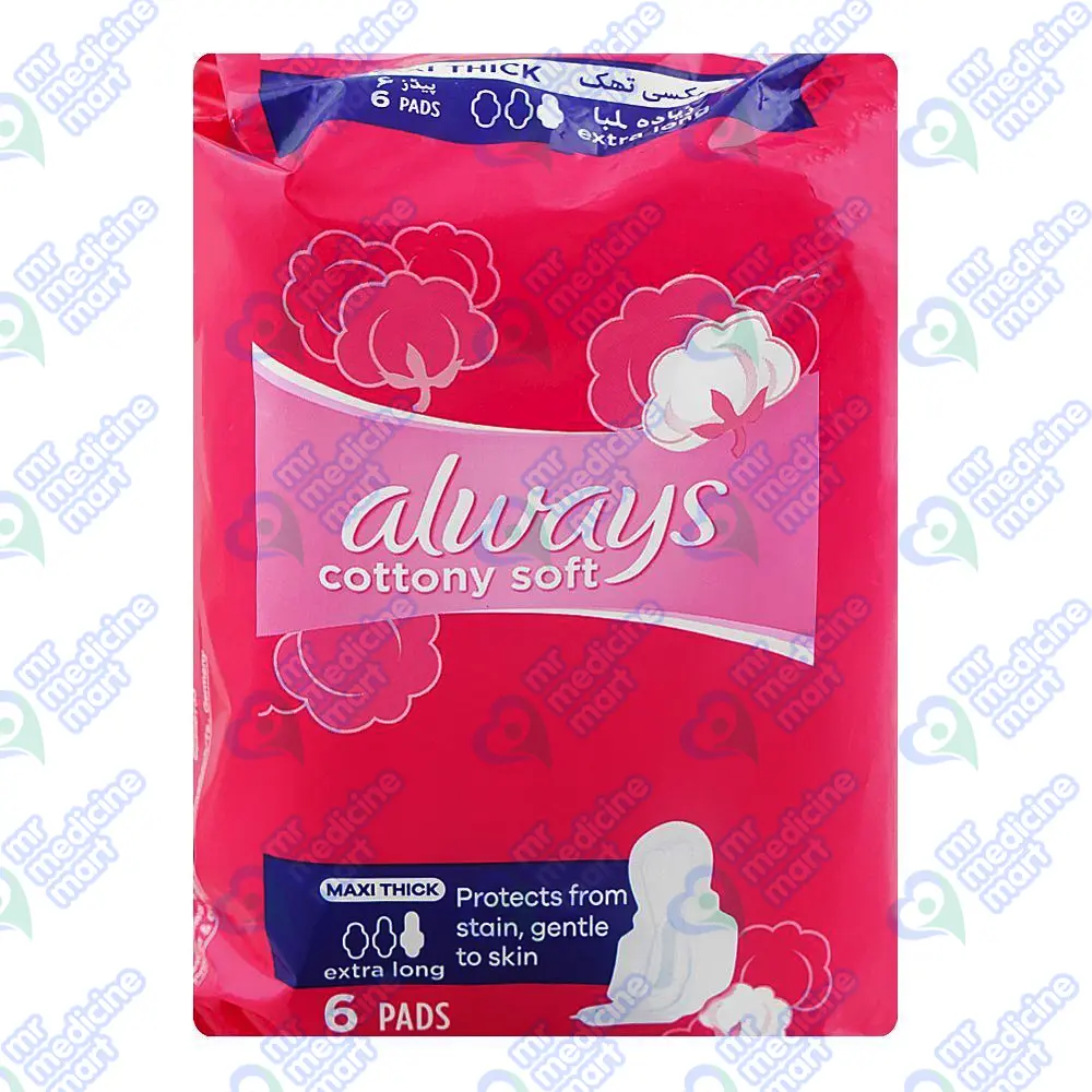 Always Cottony Soft Maxi thick XL 6's