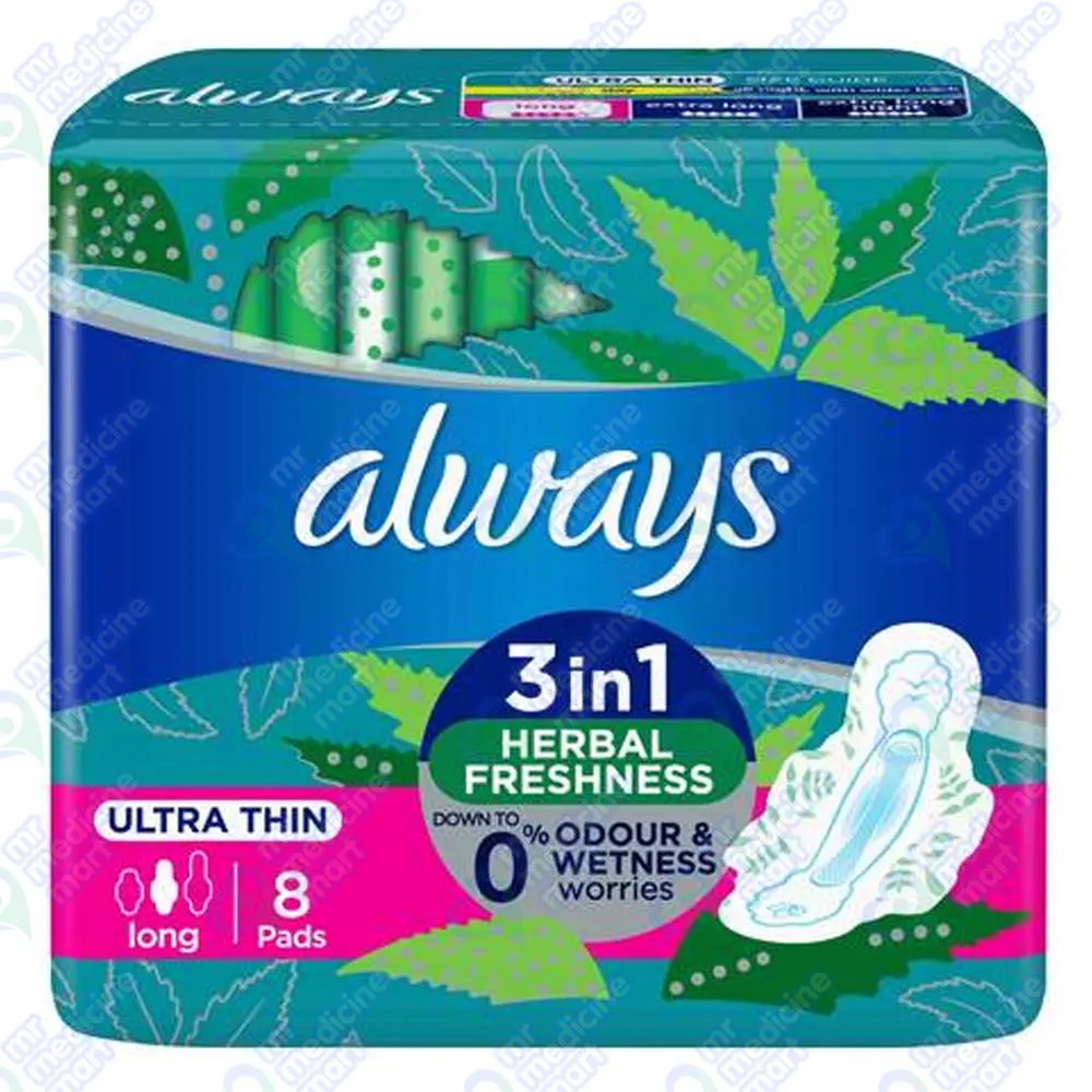 Always Ultra Thin Pads Long 8 'S